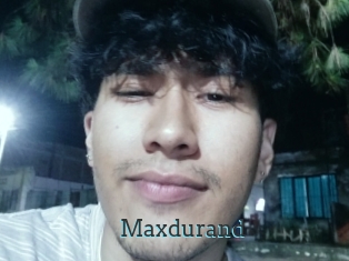 Maxdurand