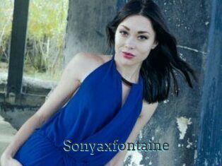 Sonyaxfontaine