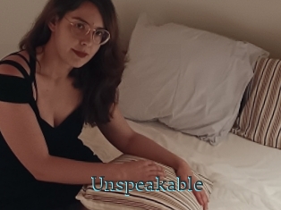 Unspeakable